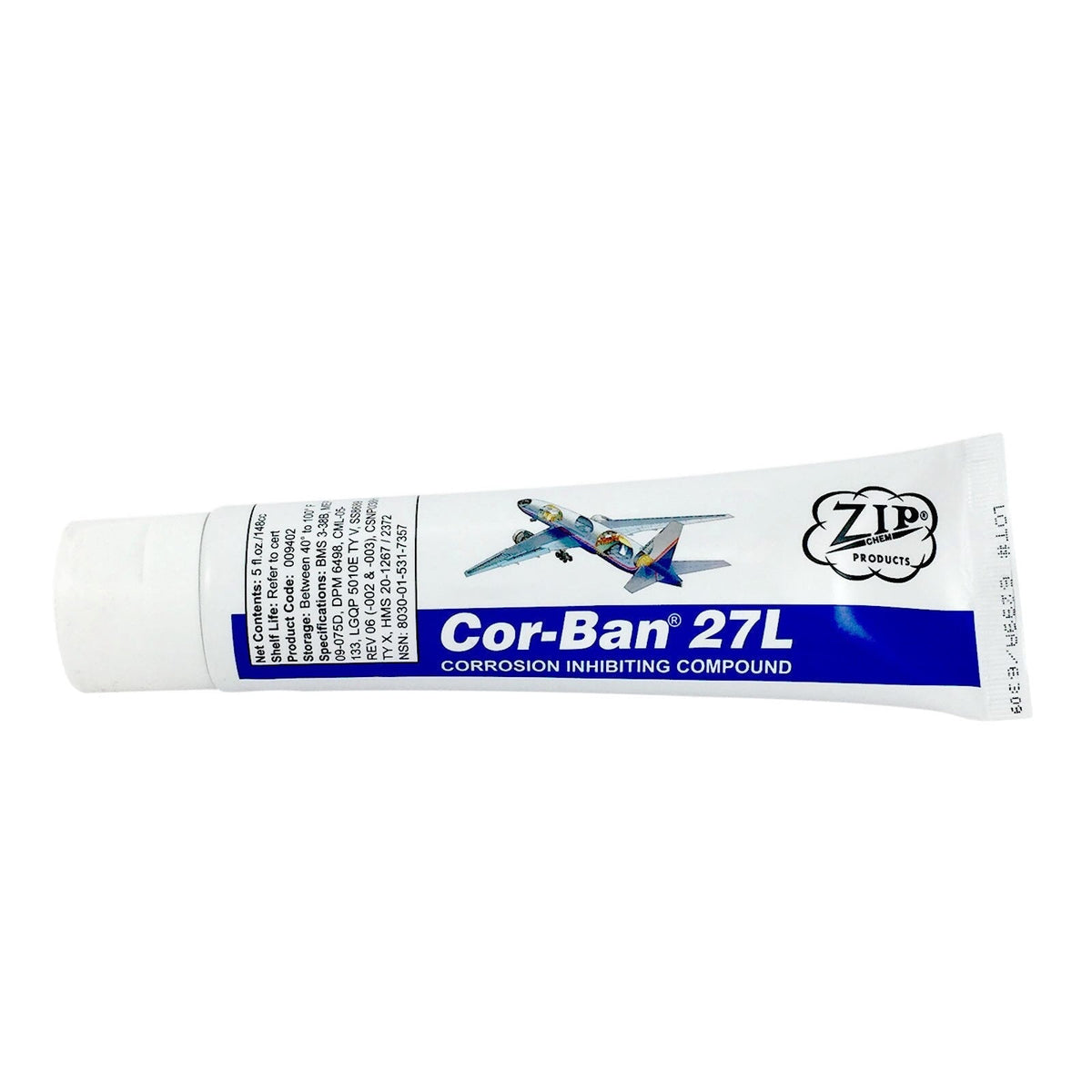 Zip-Chem Cor-Ban 27L Corrosion Inhibiting Compound, 5 fl oz (148 mL) Tube, 009402