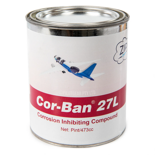 Zip-Chem Cor-Ban 27L Kompon Penghambat Korosi 009404 – Kaleng 1 Pint (473 mL)