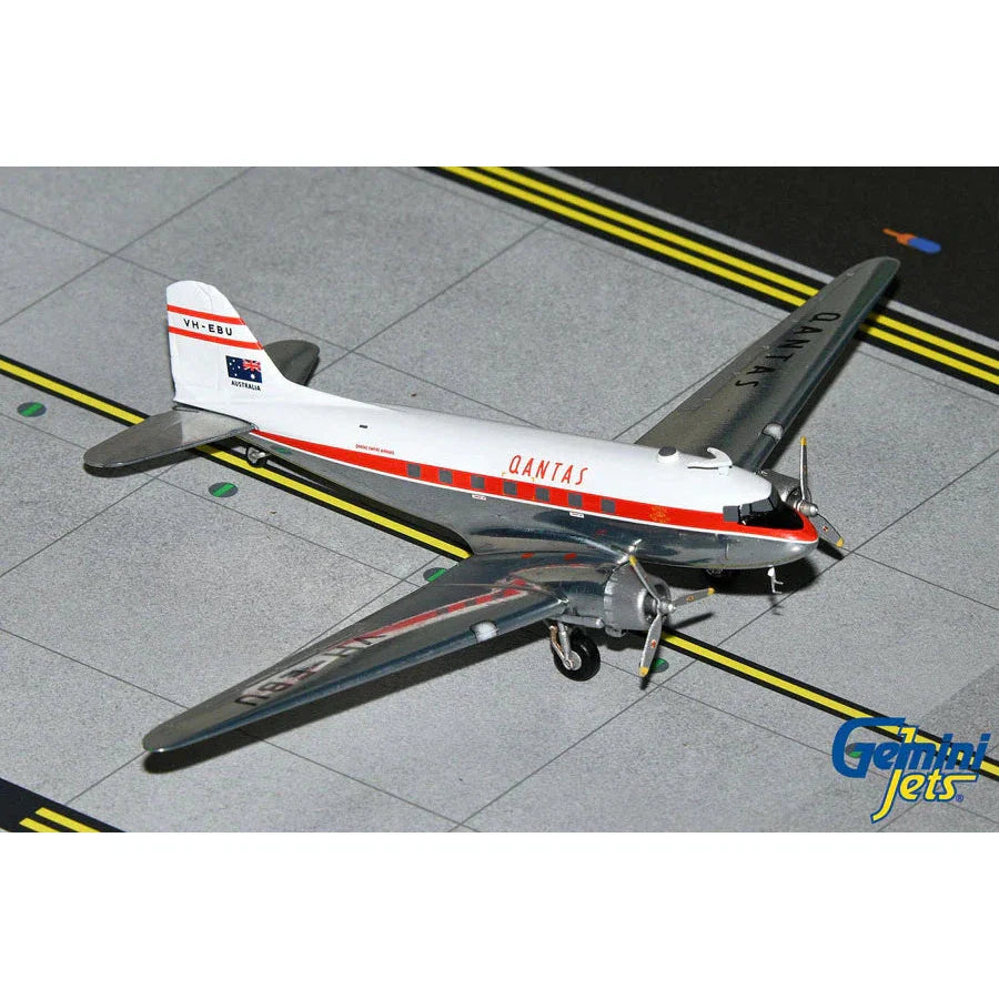 Gemini Jets QANTAS 1/200 Qantas DC-3 VH-EBU Polished image 0