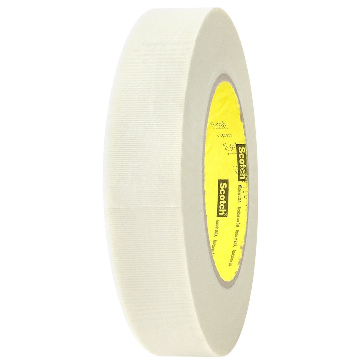 3M Glass Cloth Tape 361, White, 1 in x 60 yd, 6.4 mil, 021200-03017