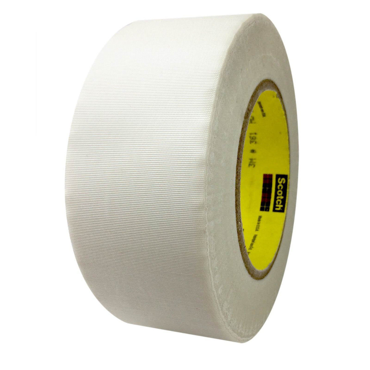 3M Glass Cloth Tape 361, White, 2 in x 60 yd, 6.4 mil, 021200-04275