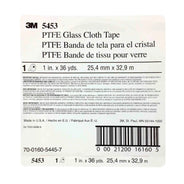 3M PTFE Glass Cloth Tape 5453, Brown, 1 in x 36 yd, 8.2 mil, 021200-16160