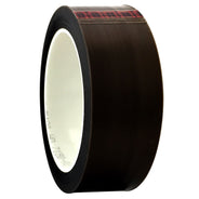 3M PTFE Skived Film Tape 5480, Gray, 1 1/2 in x 36 yd, 3.7 mil, 6 Rolls, 021200-16167