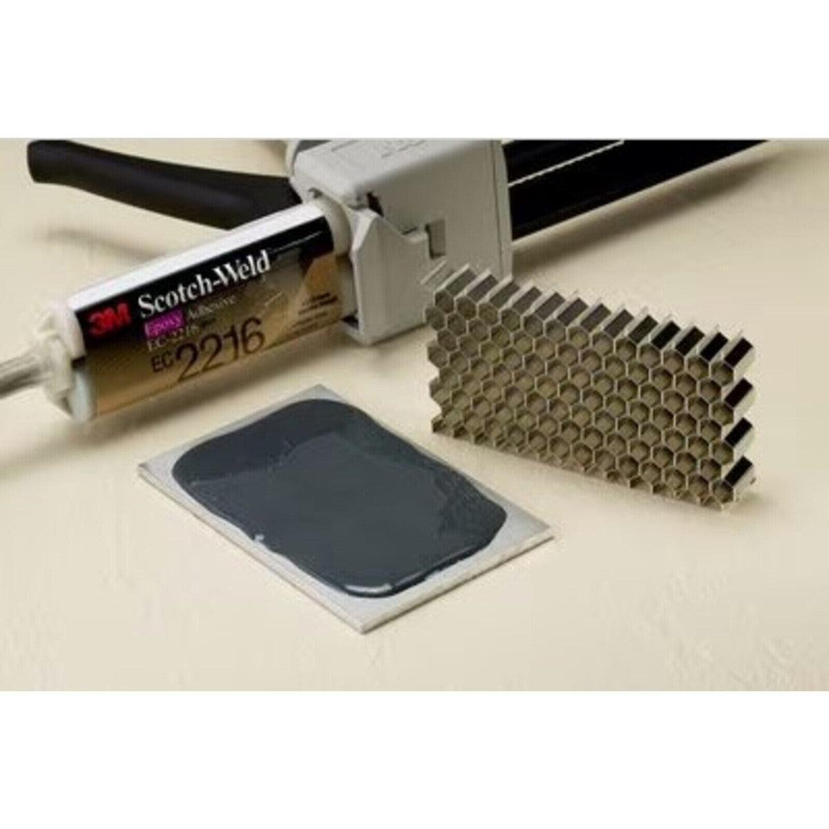 3M Scotch-Weld EC-2216 B/A Gray Two-Part Epoxy Adhesive, 2 oz Tube Kit, 021200-65201 (7000000813)