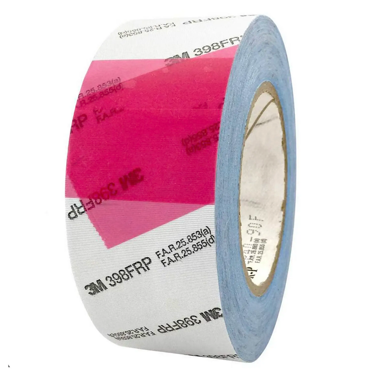 3M Glass Cloth Tape 398FRP, Flame Retardant, White, 2 in x 36 yd, 021200-96676