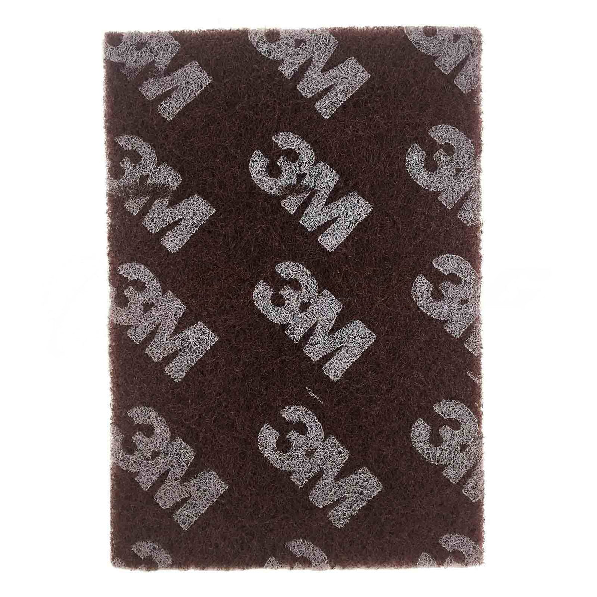 3M Scotch-Brite 8447 Maroon Production Hand Pads, Very Fine, 6 in x 9 in, Case of 60, 048011-24037 (3M ID 7000120942)
