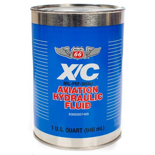 Phillips 66 X/C MIL-PRF-5606J سائل هيدروليكي للطيران 946mL / 1 qt