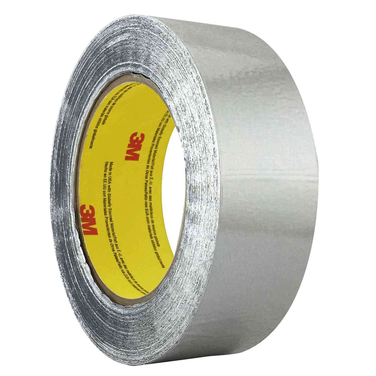 3M Aluminum Foil Tape 425, Silver, 1 1/2 in x 60 yd, 4.6 mil, 051125-85310