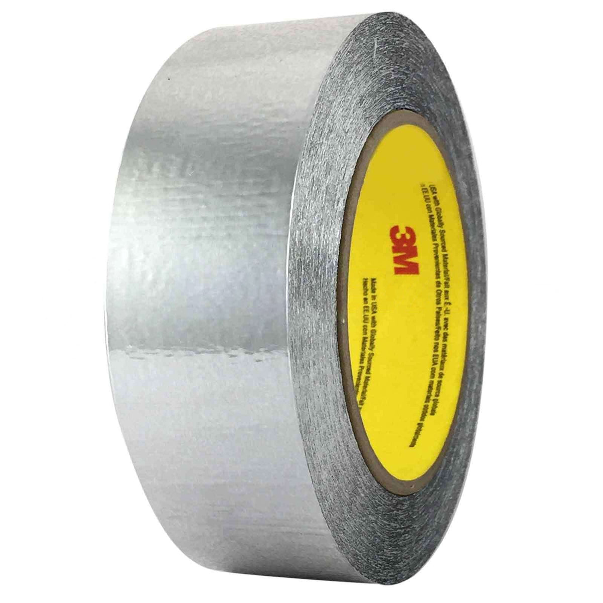 3M Aluminum Foil Tape 425, Silver, 1 1/2 in x 60 yd, 4.6 mil, 051125-85310