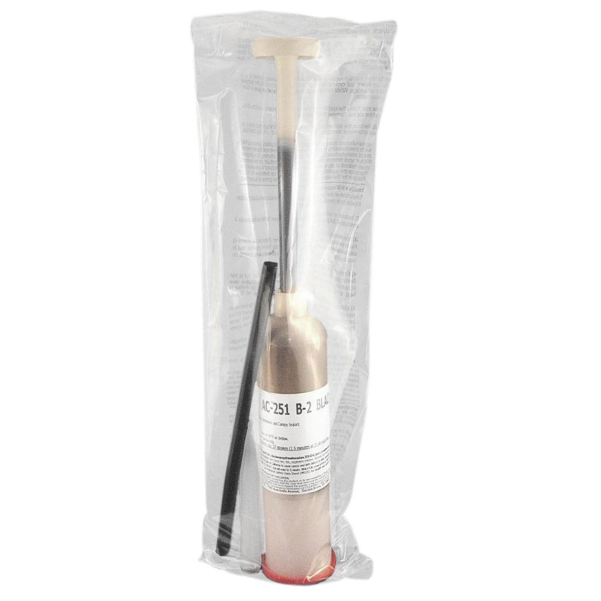 3M AC-251 Black B-2 Windshield and Canopy Sealant, 3.5 oz Kit, 051141-57989