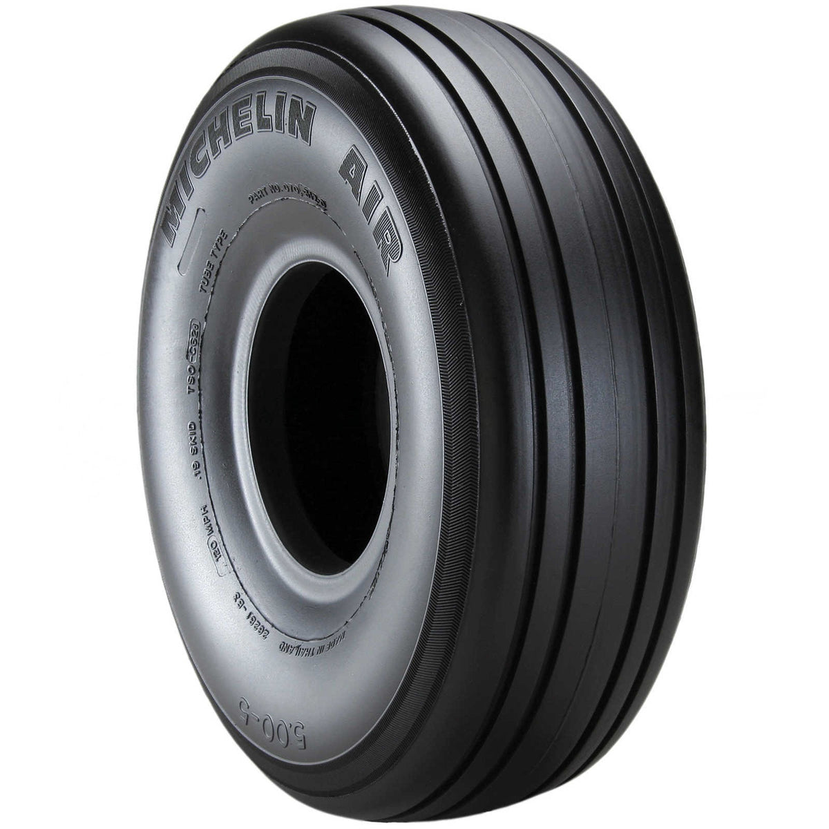 Michelin AIR Tire, 5.00-5, 6 Ply, Tube Type, 070-312-0
