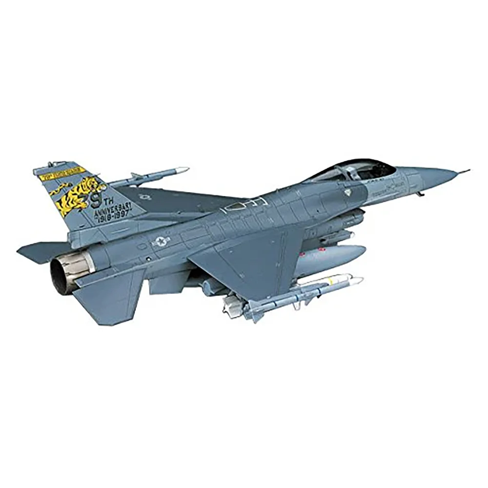 Hasegawa 1/72 F-16CJ (Block 50) Fighting Falcon | US Air Force Tactical Fighter Aircraft Model Kit image 0