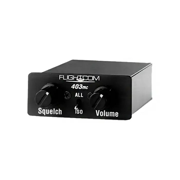 Flightcom 403mc Mono Intercom | 4-Place, Compact, w/Jacks image 0