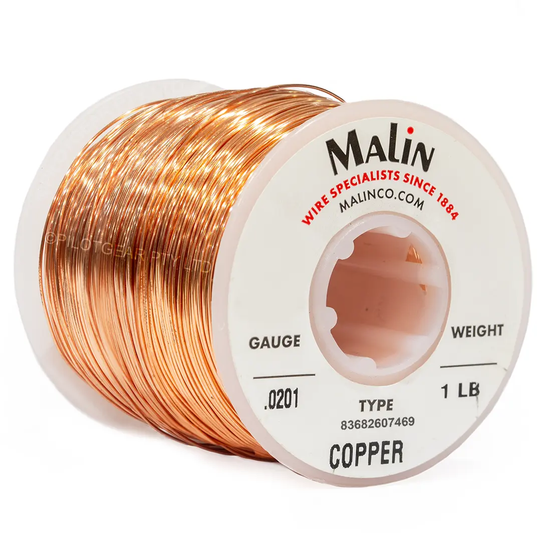 Malin Copper Breakaway Wire 0.020" (0.51mm) 1lb Roll image 0