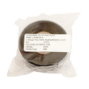 TE Connectivity Silicone Fusion Tape, 1 in x 15 ft x 0.020 in, Black with White Stripe, 1-608036-4