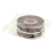 TE Connectivity Silicone Fusion Tape, 1 in x 15 ft x 0.020 in, Black with White Stripe, 1-608036-4