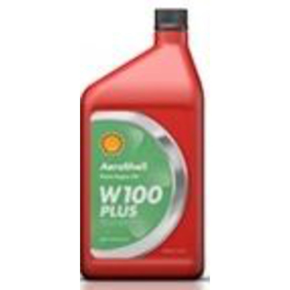 AeroShell Oil W100 Plus SAE 50 Piston Engine Oil, 1 qt, Carton of 12, 100WPLUSQT-12PK
