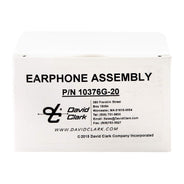 David Clark 10376G-20 Earphone Assembly, 300 Ohm, 10376G20