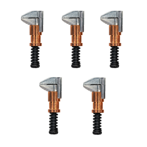 Klem Cengkeraman Samping Cleco 1/2" – Paket 5 | Klem Pelat Logam Tembaga yang Dapat Digunakan Kembali untuk Hot Rod & Pekerjaan Panel