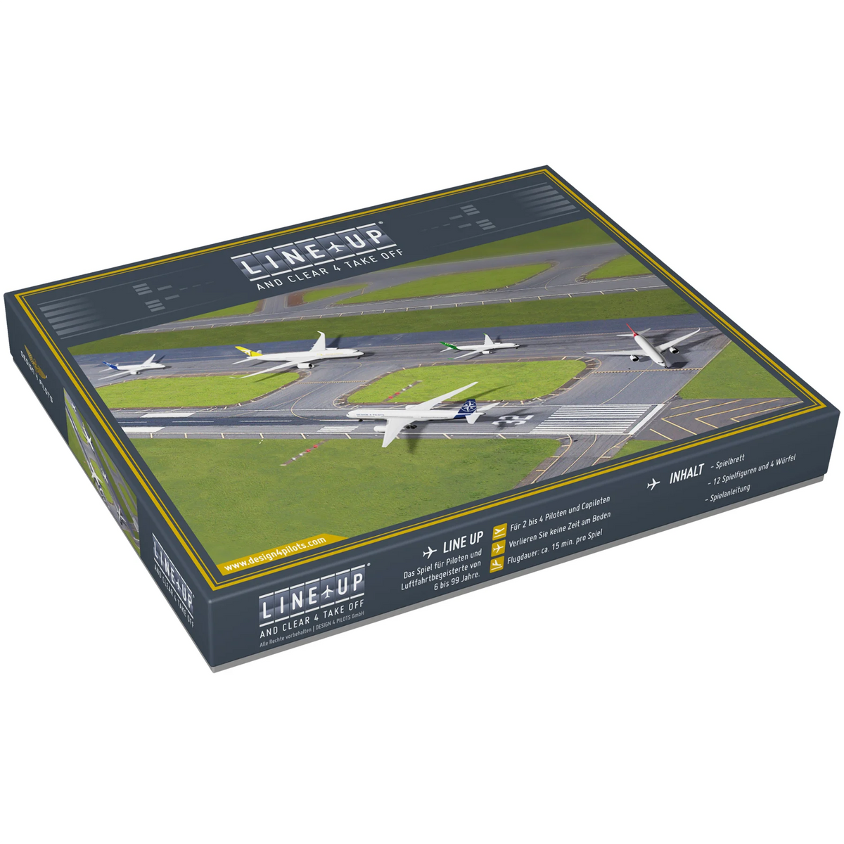 Design4Pilots Line Up Permainan Papan Bandara