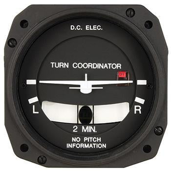 Mid-Continent 1394T101 Turn Coordinator, 11-32 VDC, 5-Pin, Autopilot Outputs, 1394T101-14RB