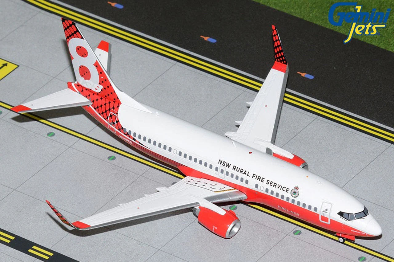 Gemini Jets 1/200 NSW Rural Fire Service B737-300 (N138CG) image 0