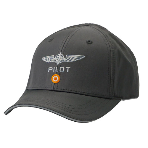 Design4Pilots Pilot Cap – Microfibre (Black or Navy Blue)