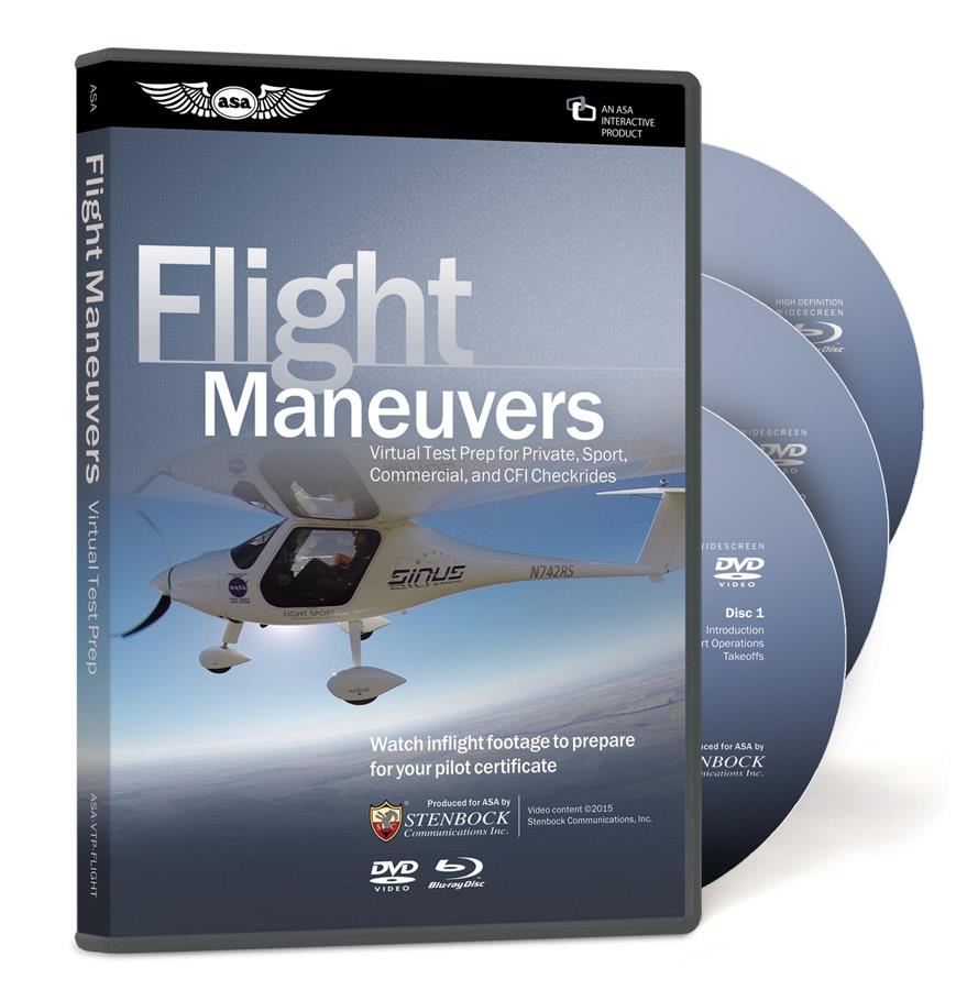 ASA Flight Maneuvers Virtual Test Prep - DVD & BLU-RAY image 0