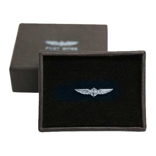 Design4Pilots Pilot Wings – Silver / Small 1.5cm image 0