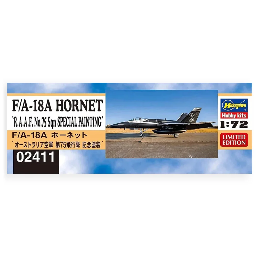 Hasegawa 1/72 RAAF F/A18A Hornet 75 Sqn. Commem. Design (Magpie) 2021 image 1