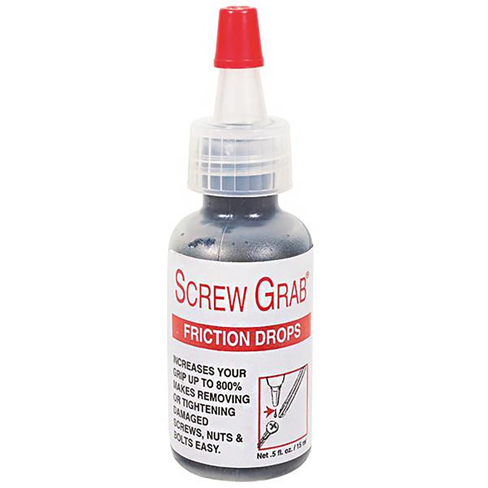 ScrewGrab Friction Gel | Extra Grip for Damaged Screw Heads – 0.5 oz image 0