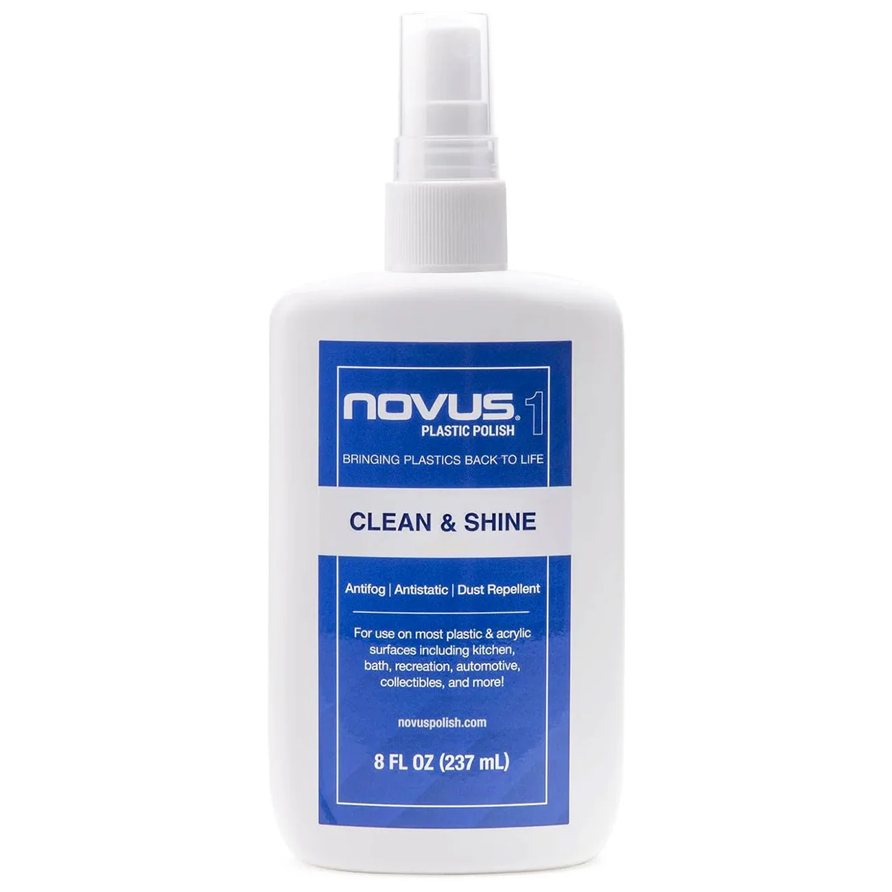 NOVUS Plastic Polish Restoration Kit – 1, 2, 3 (237mL / 8oz) Bottles & Polish Mates image 2