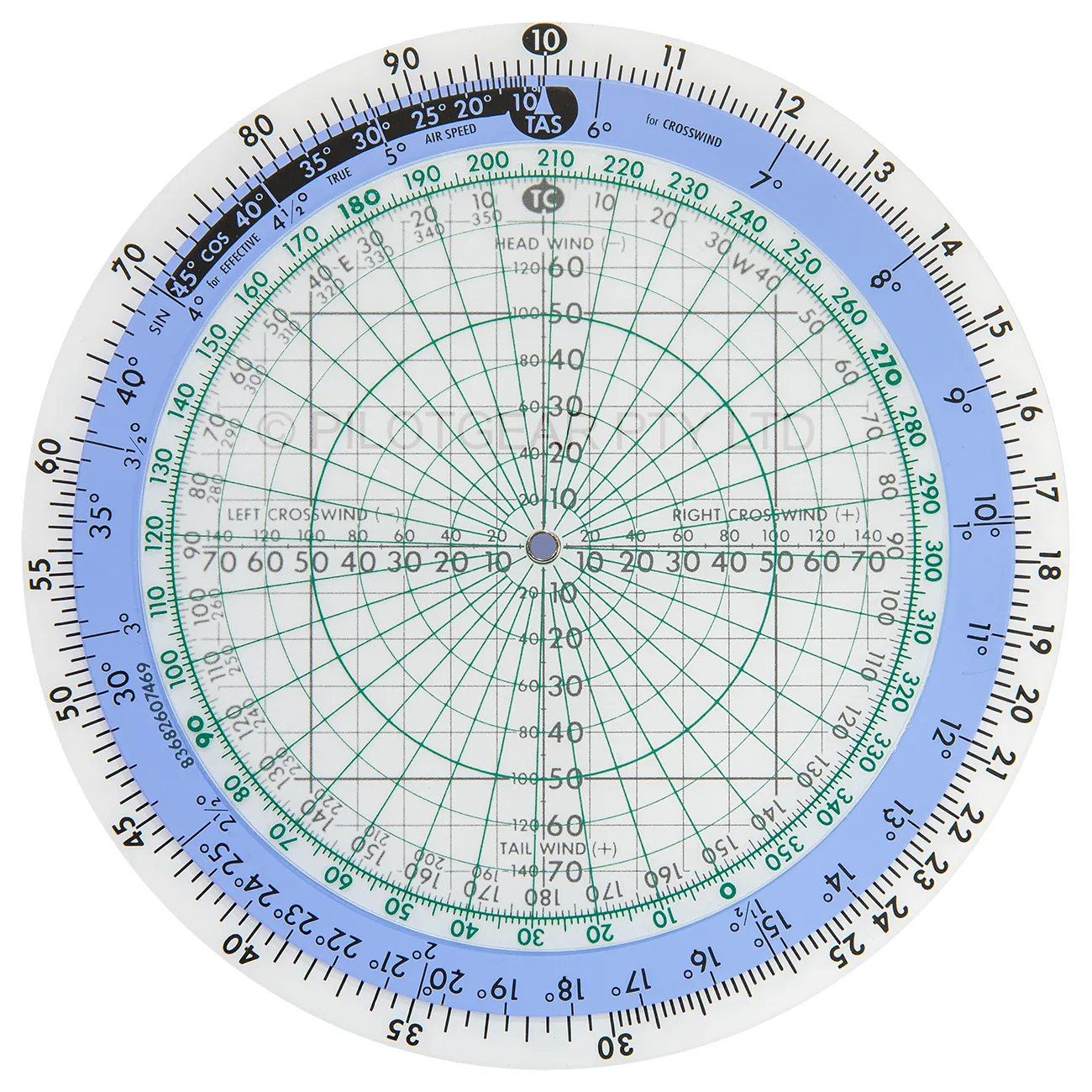 Jeppesen CR-3 Circular Flight Computer - Updated 2025 image 2