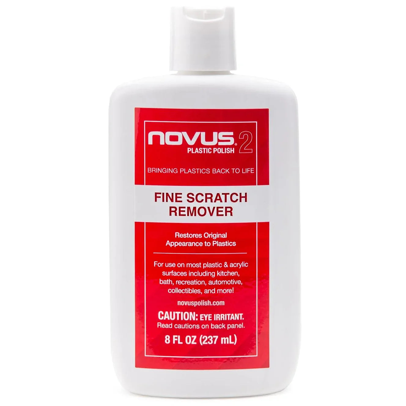 NOVUS Plastic Polish Restoration Kit – 1, 2, 3 (237mL / 8oz) Bottles & Polish Mates image 3