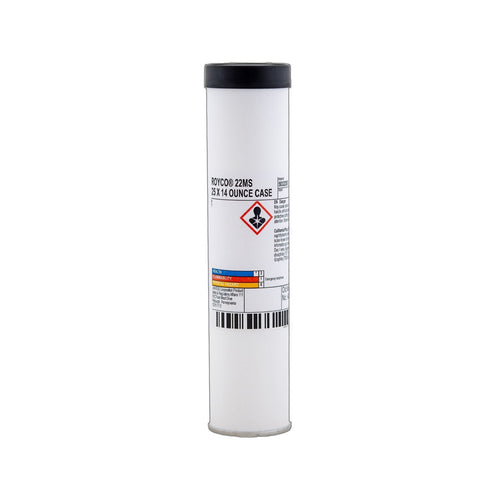 Royco 22MS Synthetic High Load Capacity Grease, MIL-G-81827A, 14 oz Cartridge, 22MSCTG