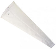 Windsock White 13" x 55" – Brass Eyelets, Canvas image 0