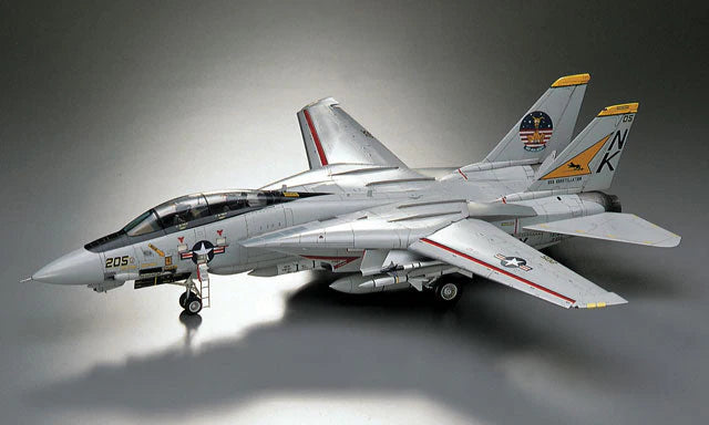 Hasegawa 1/48 F14A Tomcat Aircraft Model Kit image 1