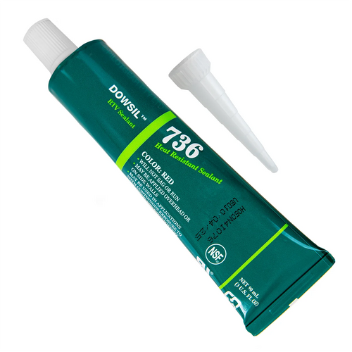 DOWSIL RTV736 Sealant Silikon Tahan Panas – 90mL (3oz) – Merah