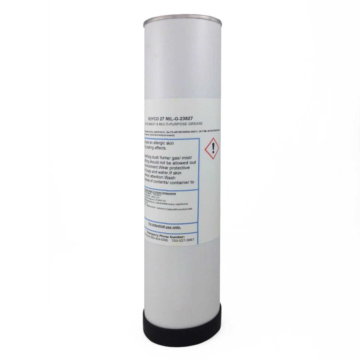 Royco 27 Synthetic Multi-Purpose Aircraft Grease, MIL-PRF-23827 Type I, 14 oz Cartridge, 27CTG
