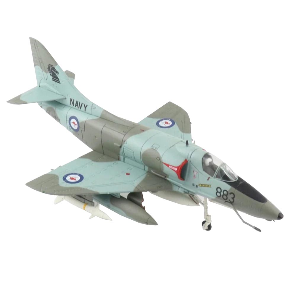 Hobby Master 1/72 Scale Douglas A4G Skyhawk 883/N13 154904 VF805 HMAS Melbourne 1980 Aircraft Model image 0