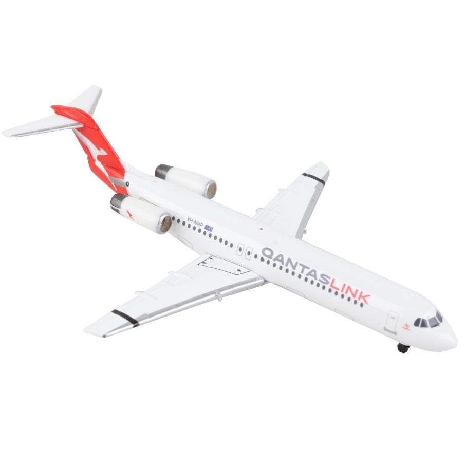 1/500 Scale Qantaslink Fokker 100 Aircraft Model image 0
