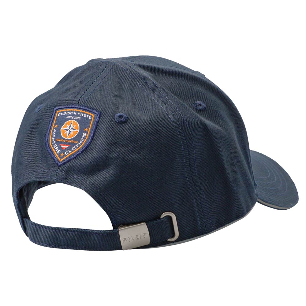 Design4Pilots Pilot Cap Cotton - Navy Blue image 1