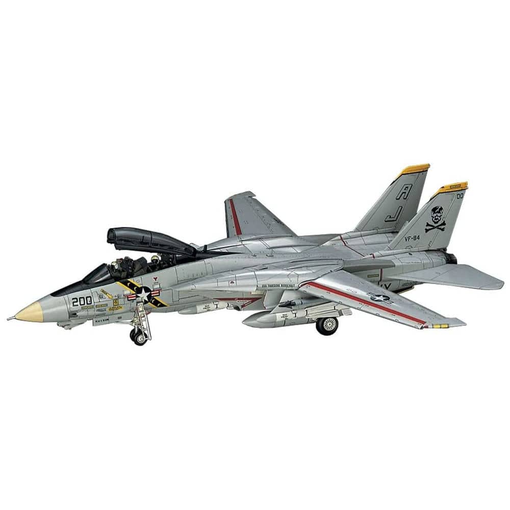 Hasegawa 1/72 F14A Tomcat Atlantic Fleet Squadrons Aircraft Model Kit image 1