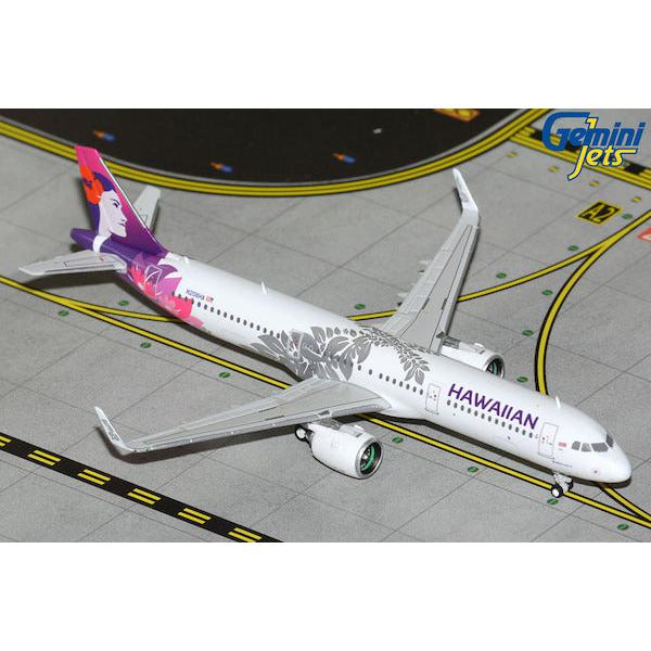 Gemini Jets 1/400 Hawaiian Airlines Airbus A321neo N208HA image 0