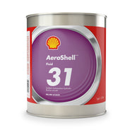 AeroShell Fluid 31 Aircraft Hydraulic Fluid, MIL-PRF-83282D, 1 Gallon, 31-1GL
