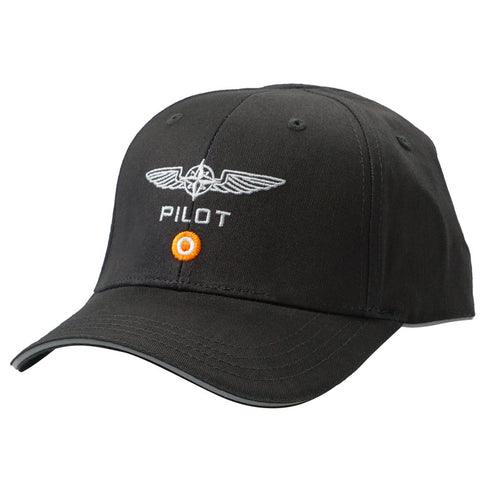Design4Pilots Pilot Cap – Cotton (Black or Navy Blue)