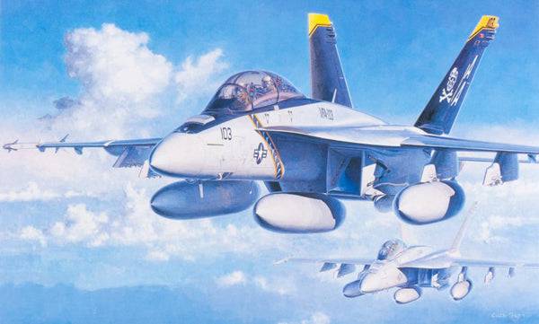 Hasegawa 1/48 F/A18F Super Hornet Aircraft Model Kit image 4