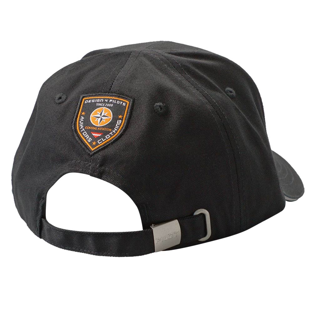 Design4Pilots Pilot Cap Cotton - Black image 1
