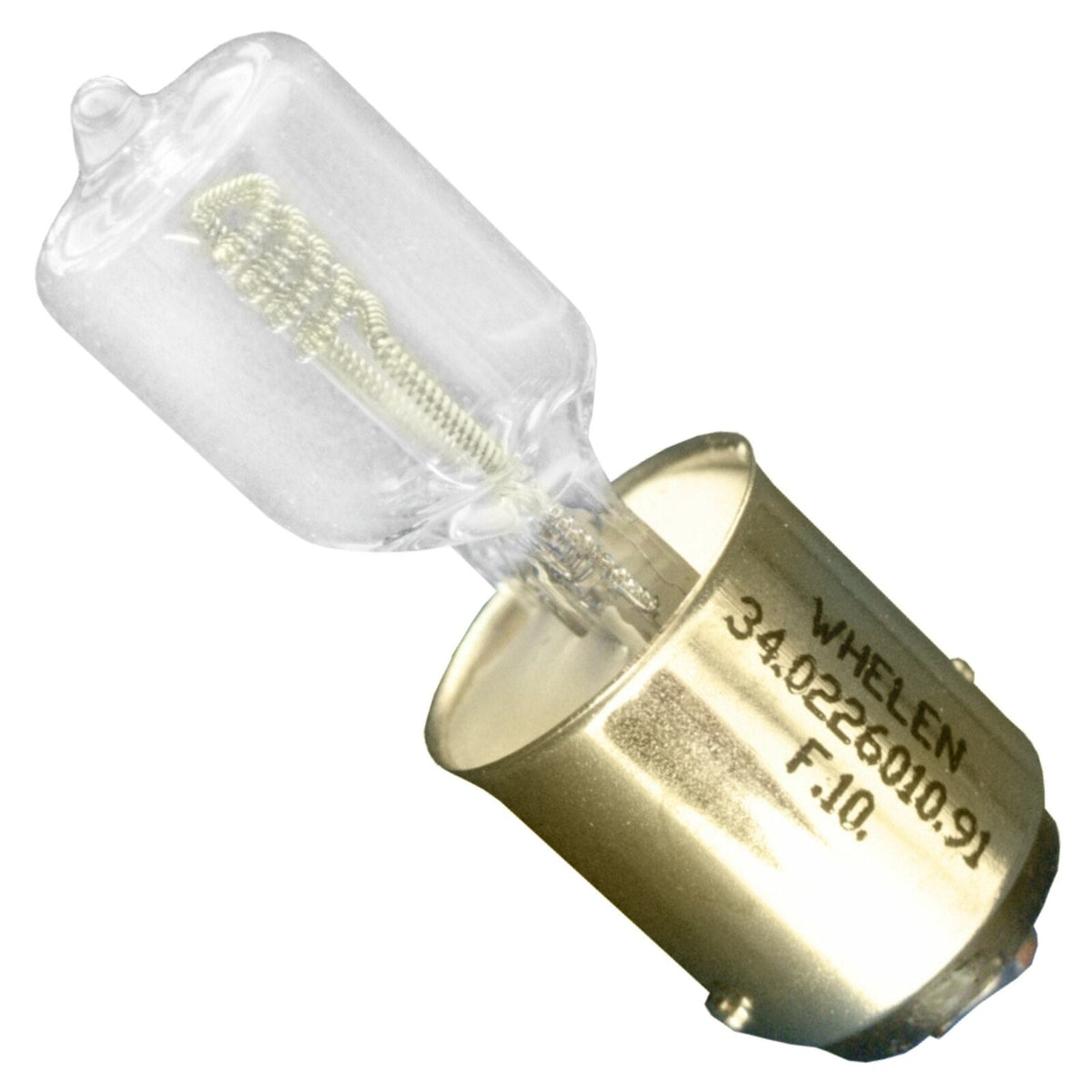 Whelen 28V150W Quartz Halogen Anti-Collision Light Lamp, 28V 150W, D.C. Bayonet Base, 34-0226010-91