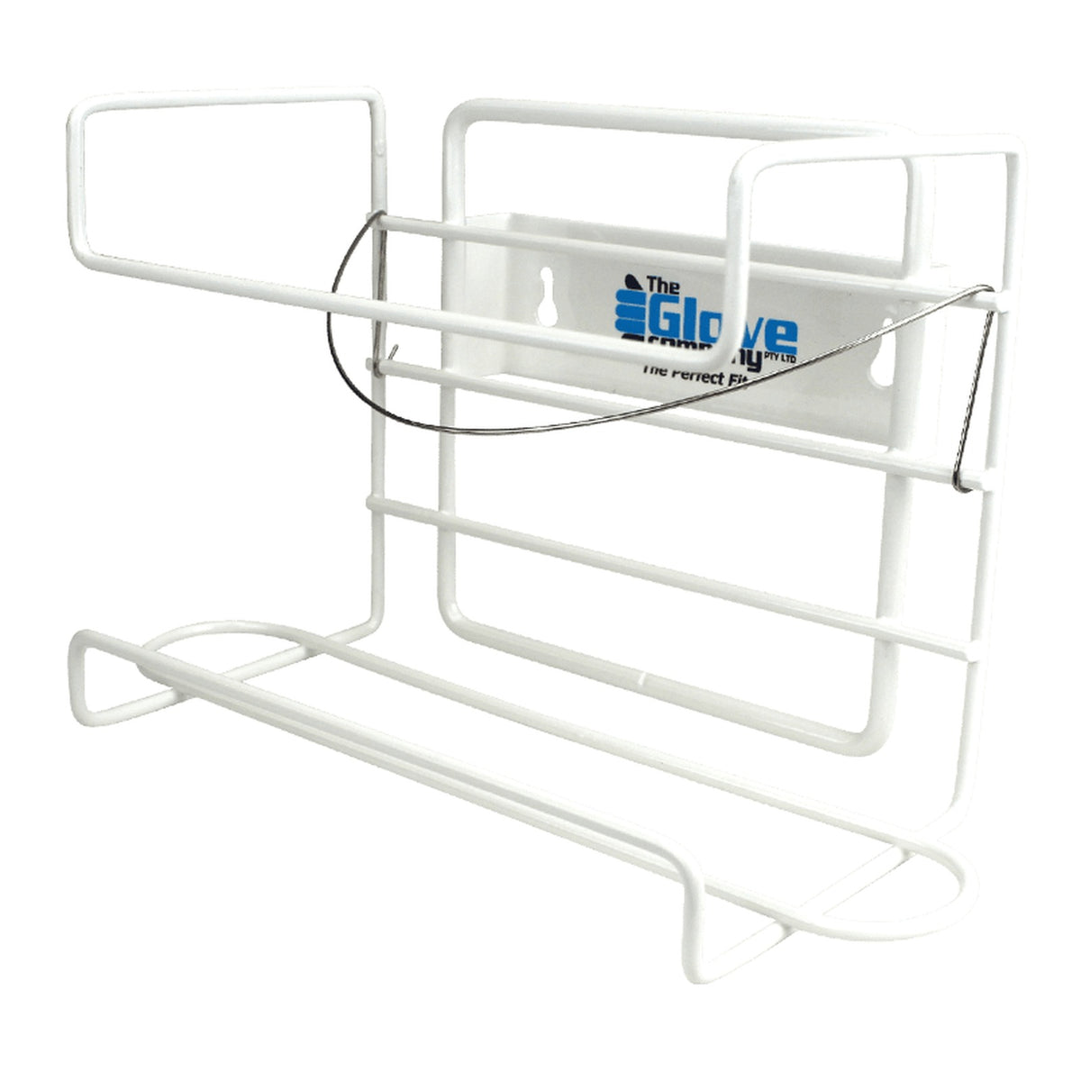 The Glove Company 1 Tier Spring Loaded Glove Dispenser, Holds 1 Glove Box, 390001